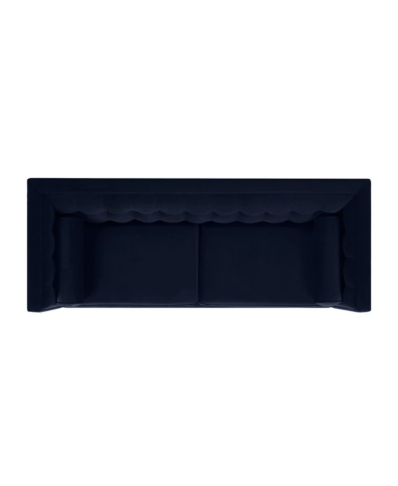 Jack 84" Modern Tuxedo Tufted Sofa