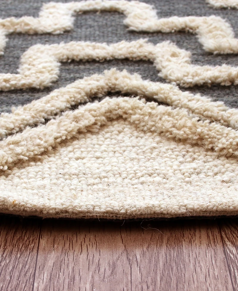 Closeout! Lr Home Sweet SINUO54113 6' x 6' Round Area Rug