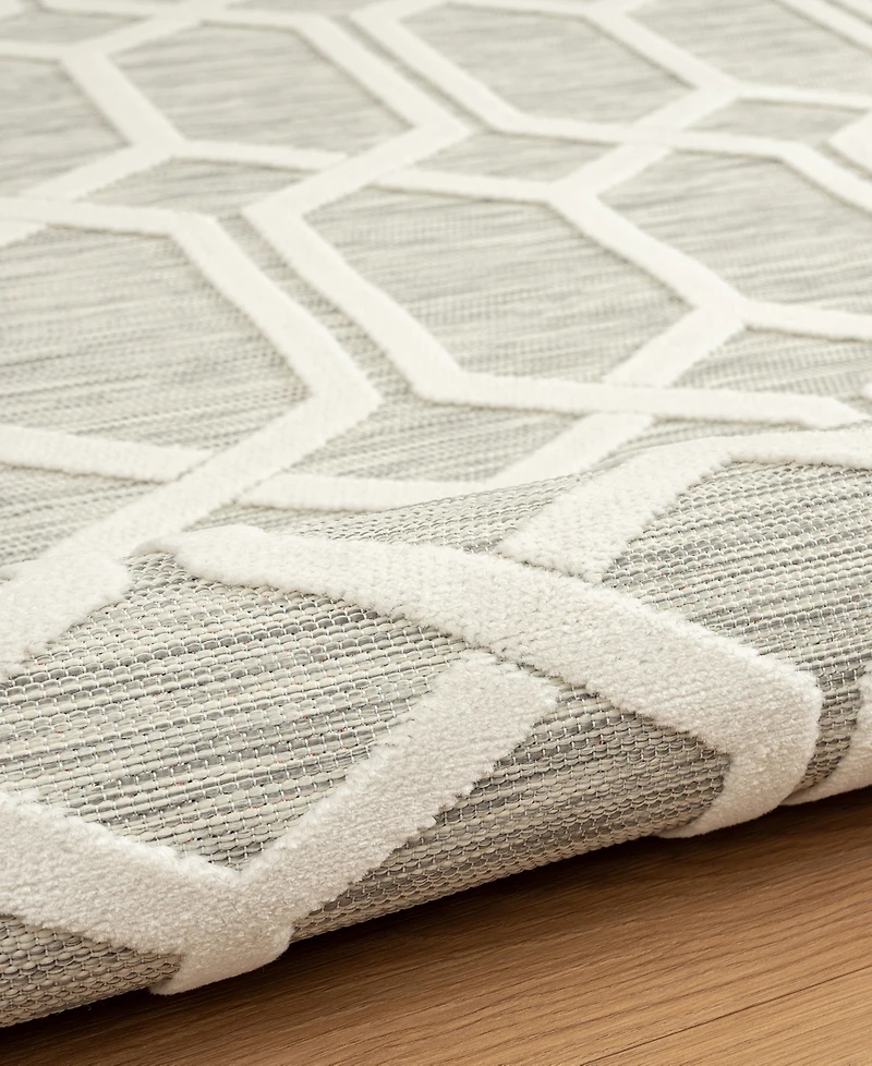 Lr Home Vance-107 7'9" x 9'9" Outdoor Area Rug
