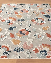 Closeout! Lr Home Vance-10C 7'9" x 9'9" Outdoor Area Rug