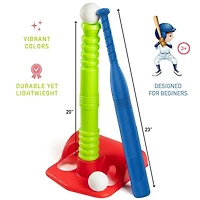 Play22usa Tball Set for Kids 3-5 with 20" Batting Tee