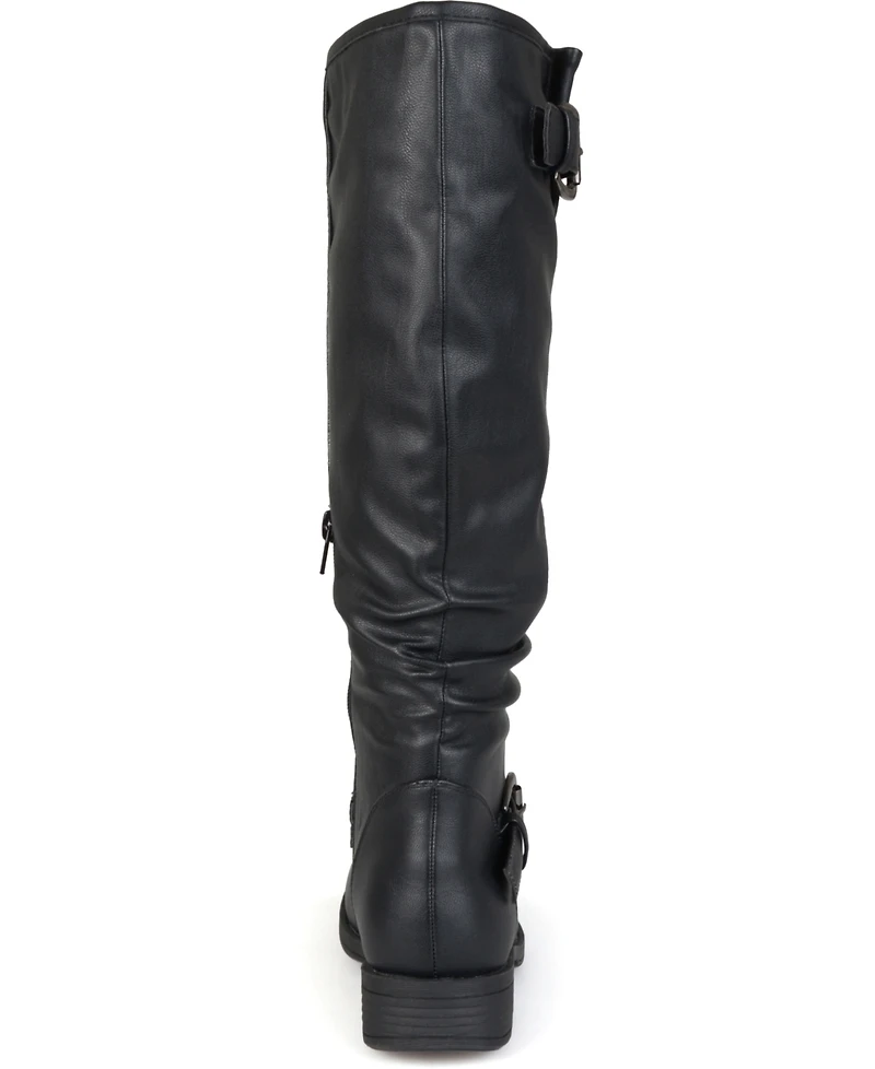 Journee Collection Women's Stormy Knee High Riding Boots