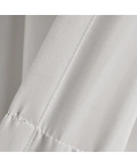 Lush Decor Tulle Skirt Solid Light Filtering Window Curtain Panels Pair Tan Curtains for Bedroom - Cute Nursery