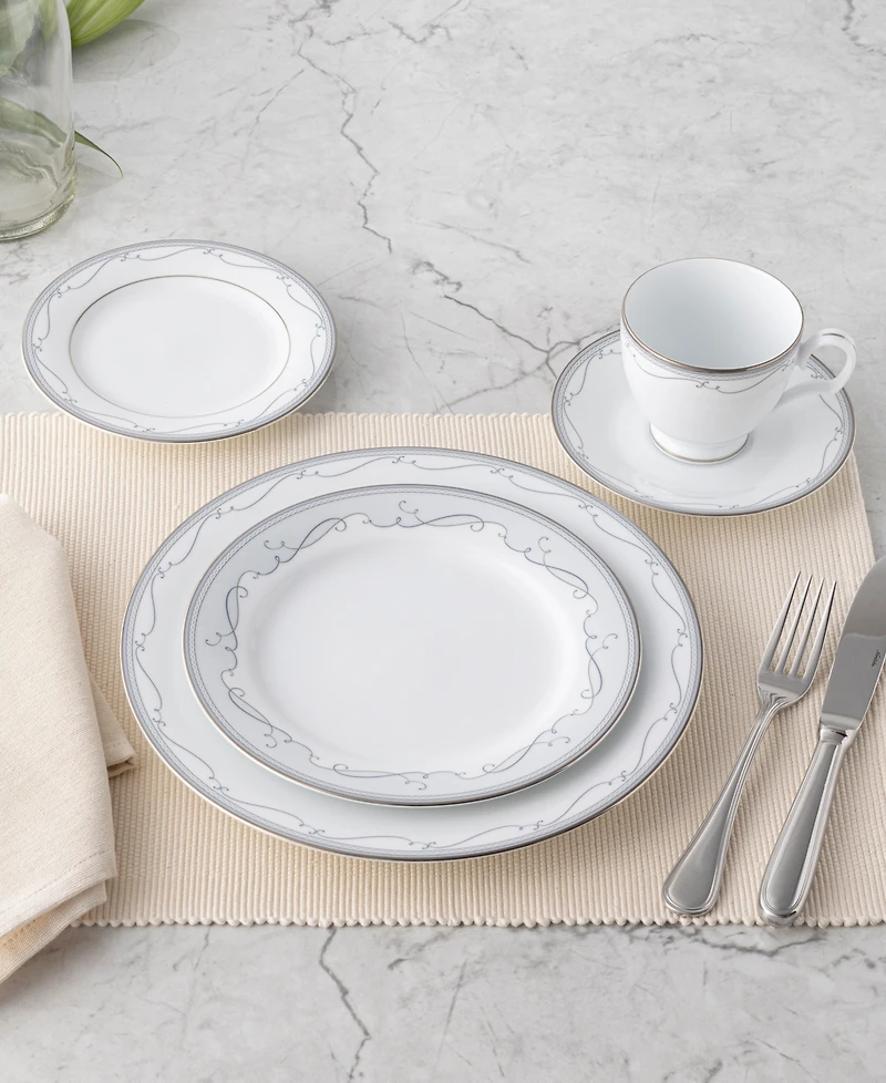 Noritake Satin Flourish 5 Piece Place Setting