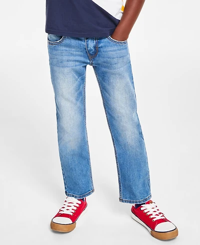 Tommy Hilfiger Toddler and Little Boys Regular-Fit Blue Stone Jeans