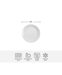 Portmeirion Botanic Garden Harmony White 12 Piece Dinnerware Set, Service for 4