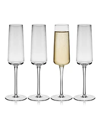 Mikasa Cora 8 Ounce Flute Glass 4-Piece Set