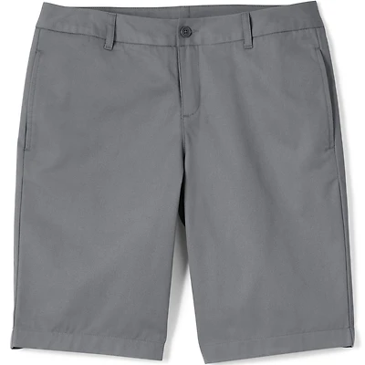 Lands' End Women's Plain Front Blend Chino Shorts
