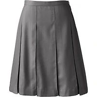 Lands' End Tall Box Pleat Skirt Top of Knee