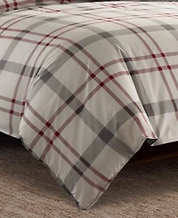 Closeout! Eddie Bauer Portage Bay Cotton Reversible 3 Piece Comforter Set, King