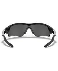 Oakley Men's Polarized Low Bridge Fit Sunglasses, OO9206 RadarLock Path 38