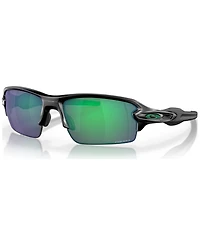 Oakley Men's Polarized Low Bridge Fit Sunglasses, OO9271 Flak 2.0 61