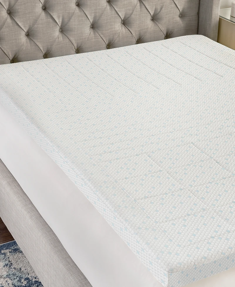 ProSleep 3" Zoned Comfort Memory Foam Mattress Topper with Cooling Cover, Full, Exclusively at Macy's