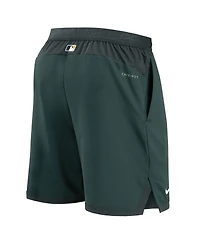 Men's Nike Green Oakland Athletics Authentic Collection Flex Vent Performance Shorts