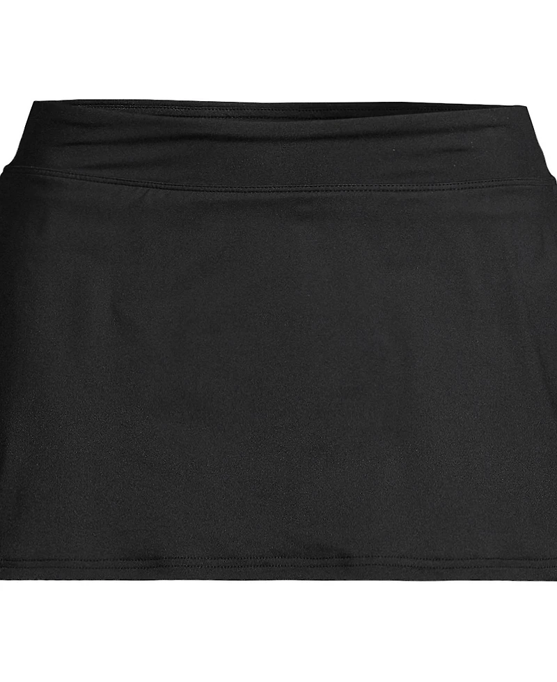 Lands' End Women's Mini Swim Skirt Bottoms