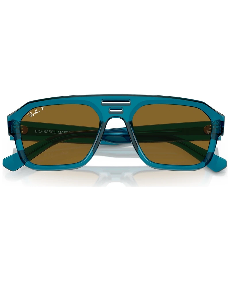 Ray-Ban Unisex Polarized Sunglasses, Corrigan