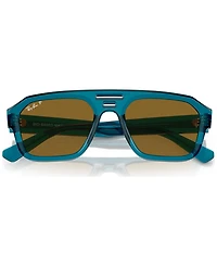 Ray-Ban Unisex Polarized Sunglasses, Corrigan