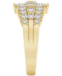 Diamond Cluster Band (1-1/2 ct. t.w.) in 14k Gold