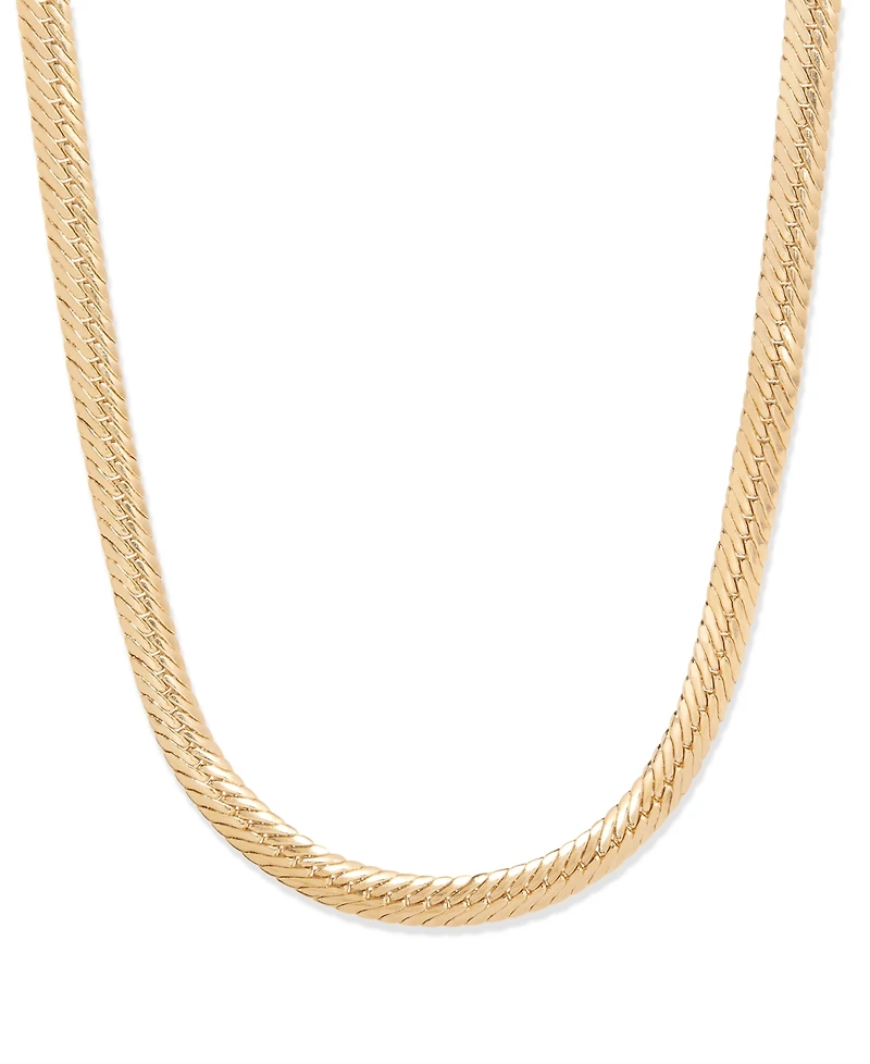 brook & york 14K Gold-Plated Wells Chain Necklace