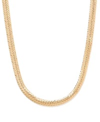 brook & york 14K Gold-Plated Wells Chain Necklace