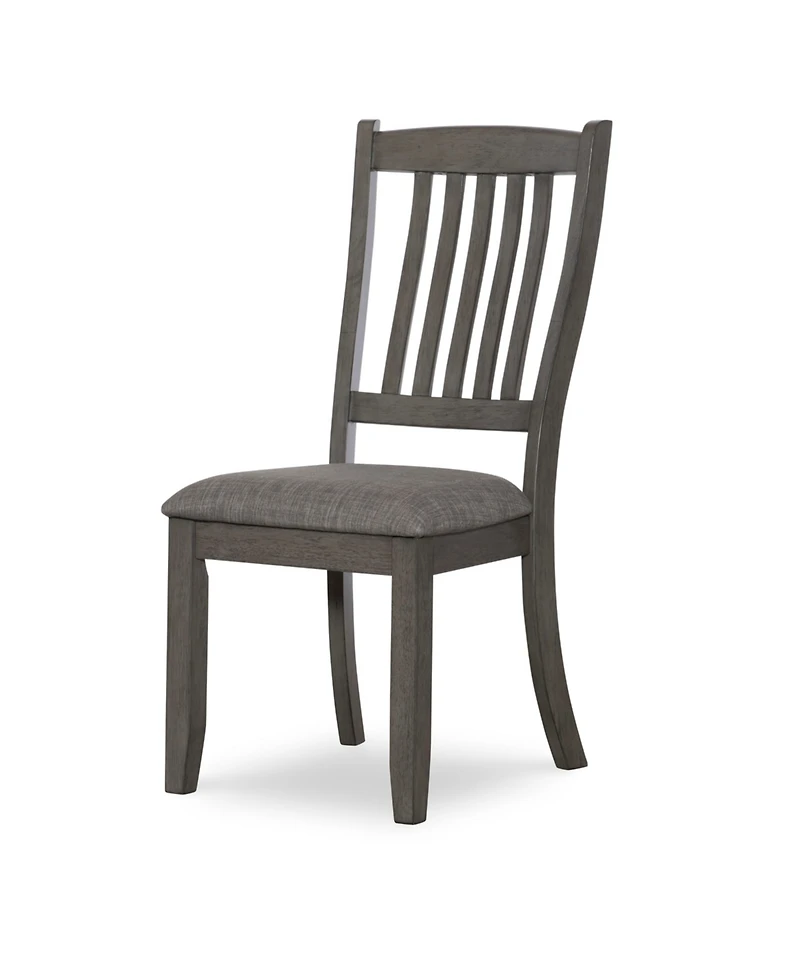 Allston Park Gray Farmhouse Dining Chair, Set of 2