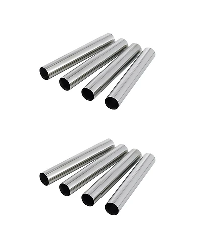 Fante's Set of 8 Cannoli Maker Forms, Stainless Steel The Italian Market Original since 1906