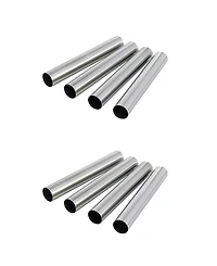 Fante's Set of 8 Cannoli Maker Forms, Stainless Steel The Italian Market Original since 1906