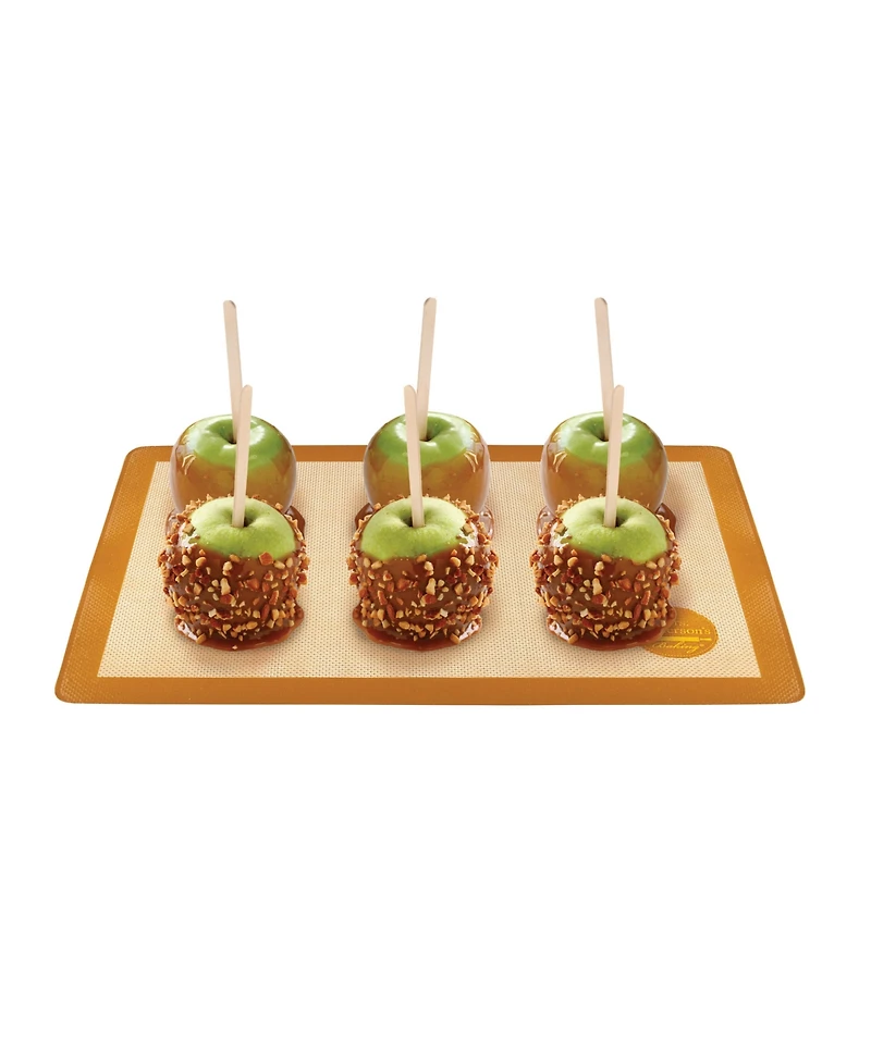 Mrs. Anderson's Baking Set of 2 Non-Stick Silicone Sweet and Savory Baking Mats, 11.625" x 16.5"