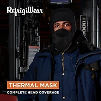 RefrigiWear Men's Thermal Face Mask - Insulated, Breathable, Cold Weather Protection Balaclava