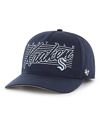 Men's '47 Brand Deep Sea Blue Seattle Kraken Marquee Hitch Snapback Hat