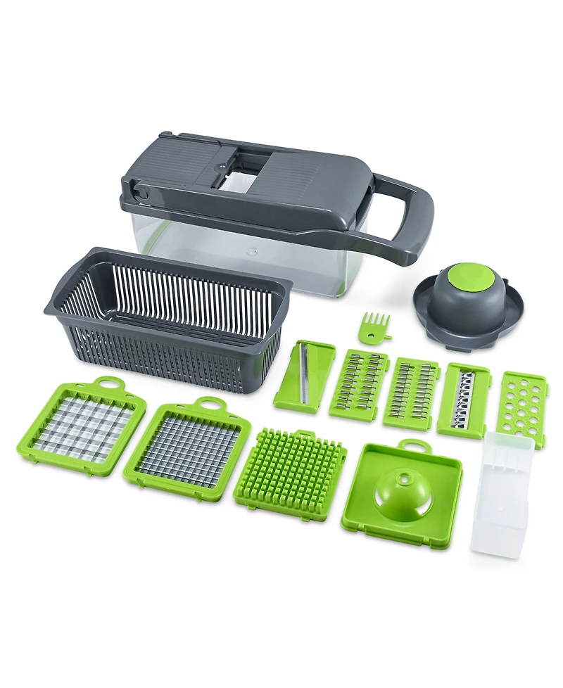 Cheer Collection 10-in-1 Vegetable Slicer and Chopper