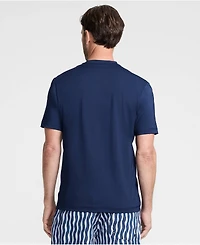 Lands' End Men's SunShade Upf 50 Short Sleeve Swim Tee Cooling Rash Guard
