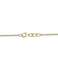 Effy Freshwater Pearl (13mm) & Diamond (1/3 ct. t.w.) Spiral Halo 16" Pendant Necklace in 14k Gold