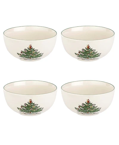 Spode Christmas Tree Individual Bowls, Set of 4