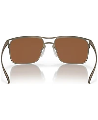 Oakley Men's Polarized Sunglasses, OO6048 Holbrook Ti 57