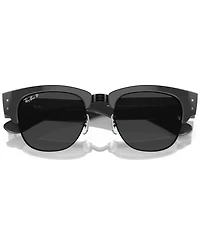 Ray-Ban Unisex Polarized Sunglasses, Mega Clubmaster