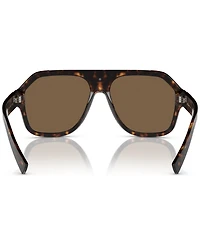 Dolce&Gabbana Men's Low Bridge Fit Sunglasses, DG4433F