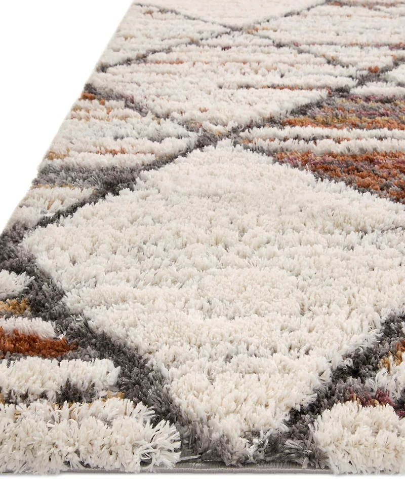 Loloi Levitt Shag Lev-05 5'3" x 7'6" Area Rug