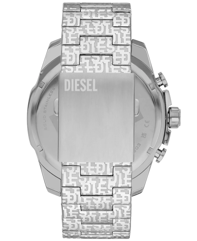 Diesel Men's Mega Chief Chronograph Stainless Steel Watch 51mm
