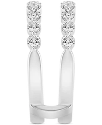 Diamond Double Row Enhancer Ring (1 ct. t.w.) in 14k White Gold