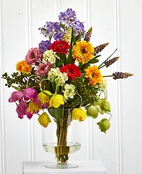 Nearly Natural Spring Floral Arrangement