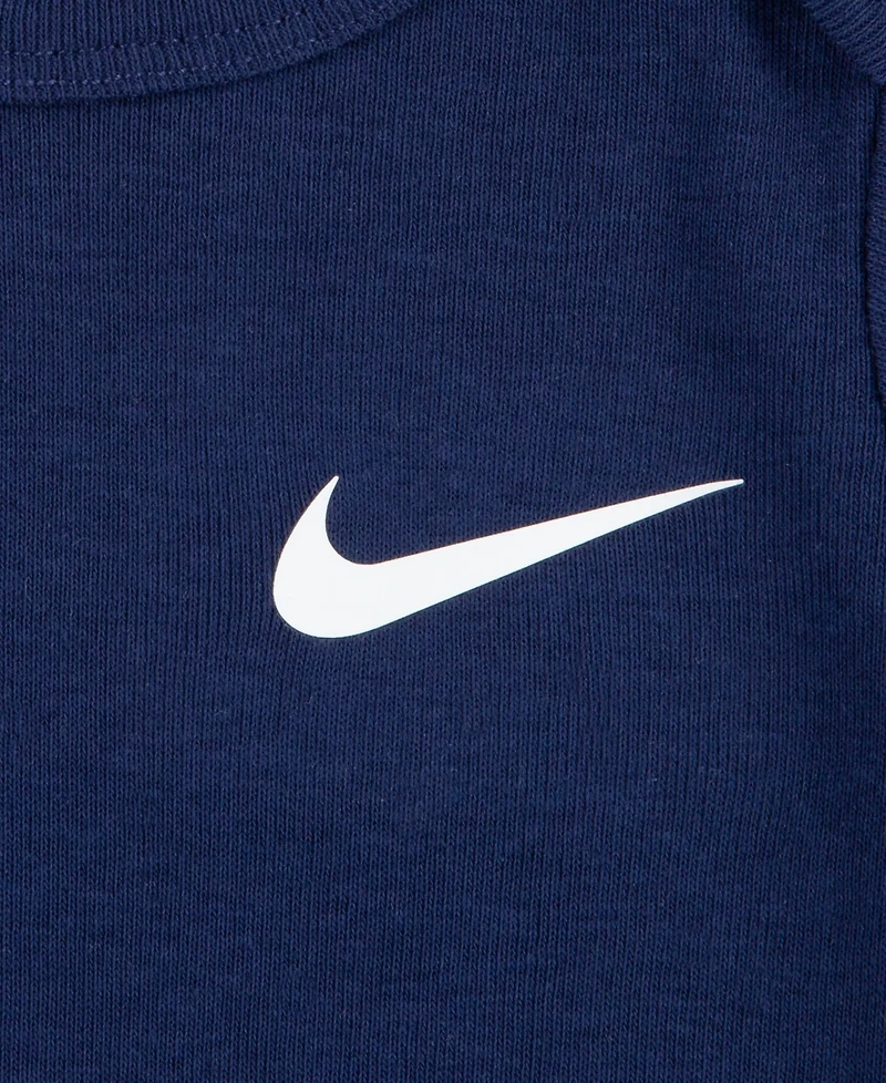 Nike Baby Boys or Girls Mini Me Essential Bodysuits, Pack of 3