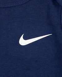 Nike Baby Boys or Girls Mini Me Essential Bodysuits, Pack of 3