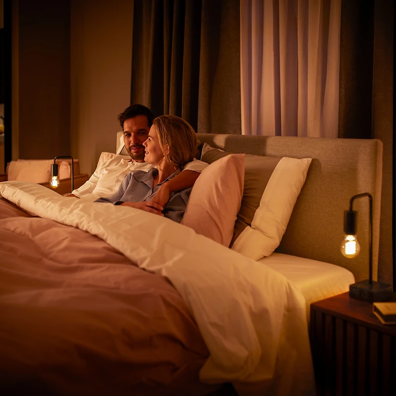 Philips Hue Filament A19 Bluetooth Smart Led Bulb - White Ambiance