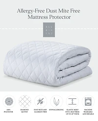Ella Jayne Allergy-Free Dust Mite Free Mattress Protector, California King