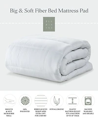 Ella Jayne Big and Soft Mattress Pad, California King