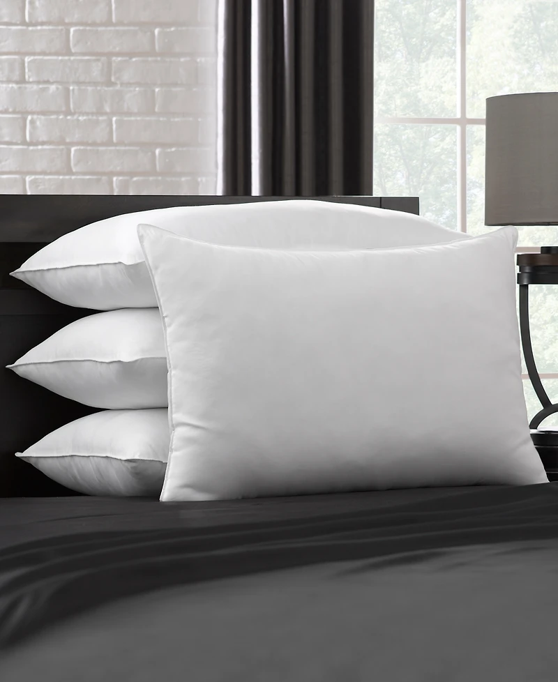 Ella Jayne Superior Cotton Blend Shell Soft Density Stomach Sleeper Down Alternative -Pack Pillows