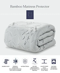 Ella Jayne Viscose From Bamboo Mattress Protector, California King
