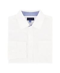Andy & Evan Toddler Boys Toddler/Child White Poplin Button-down Shirt