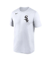 Men's Nike White Chicago Sox New Legend Wordmark T-shirt